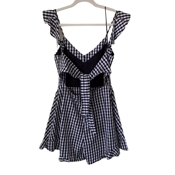 SAKS FIFTH AVENUE GINGHAM ROMPER - Picture 8 of 16